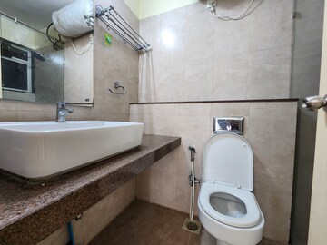 Bathroom in 3 BHK Apartment at Godrej Prime, Chembur – for Rent
