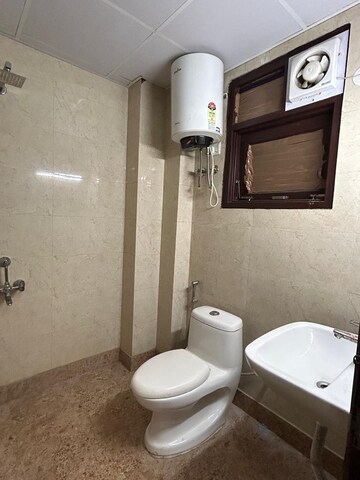 Bathroom in 2 BHK Builder Floor at Saket – for Rent