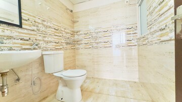 Bathroom in 2 BHK Apartment at Amrapali Terrace Homes, Tech Zone 4 Greater Noida – for Rent