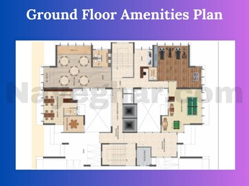 Floor Plan in 1 BHK Builder Floor at Dhruv Sansaaraa, Koyana Velhe – for Sale