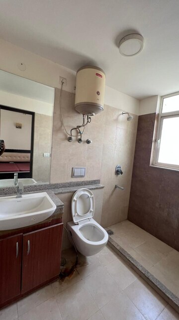 Bathroom in 3 BHK Apartment at M3M Woodshire, Sector 107 – for Rent