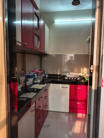 Kitchen in 1 BHK Apartment at Pegasus Tower, Andheri West – for Rent