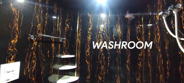 Bathroom in 1.5 BHK Apartment at Kaulagarh – for Rent