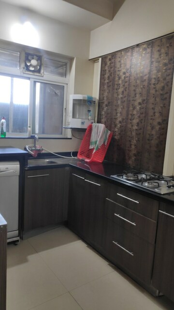 Kitchen in 3 BHK Apartment at Hiranandani Gardens Eldora, Powai – for Rent