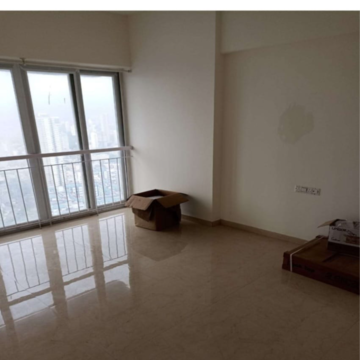 Living Room in 2 BHK Apartment at Ruparel Ariana, Police Line – for Rent