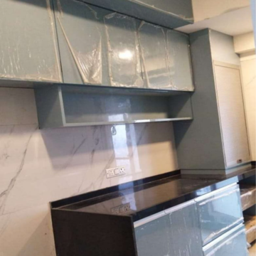 Kitchen in 2 BHK Apartment at Ruparel Ariana, Police Line – for Rent