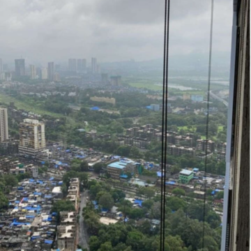Plot Area in 2 BHK Apartment at Ruparel Ariana, Police Line – for Rent