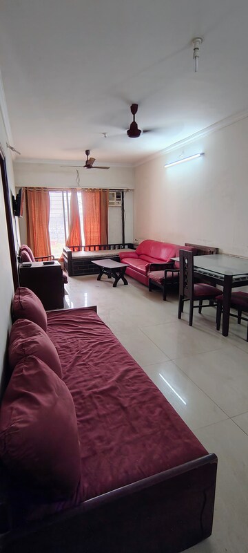 Living Room in 3 BHK Apartment at Heena Gokul Crescent, Andheri East – for Rent