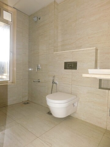 Bathroom in 3 BHK Apartment at Runwal Elegante, Andheri West – for Rent