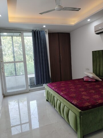 Bedroom in 2 BHK Builder Floor at Freedom Fighters Enclave – for Rent