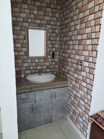Bathroom in 1 RK Apartment at Theme Ambience Golf View, Gachibowli – for Rent