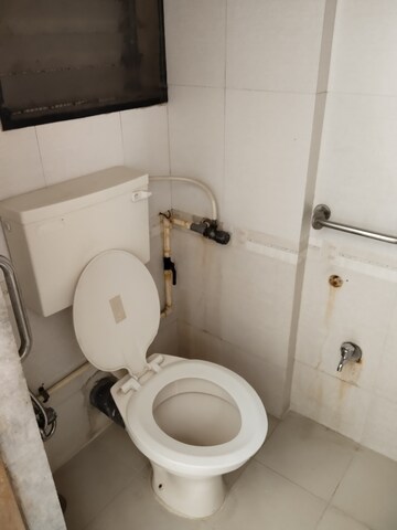 Bathroom in 1 BHK Apartment at Millennium Cooperative Housing Society, Goregaon West – for Rent