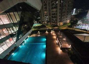 Swimming Pool in 3 BHK Apartment at Aparna Serene Park, Kondapur – for Rent