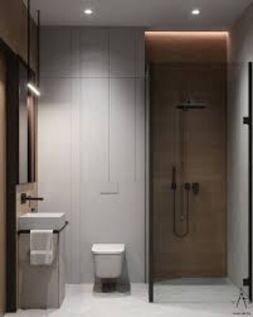 Bathroom in 3 BHK Apartment at Saket – for Rent