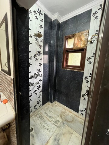 Bathroom in 2 BHK Builder Floor at Rajender Nagar – for Rent