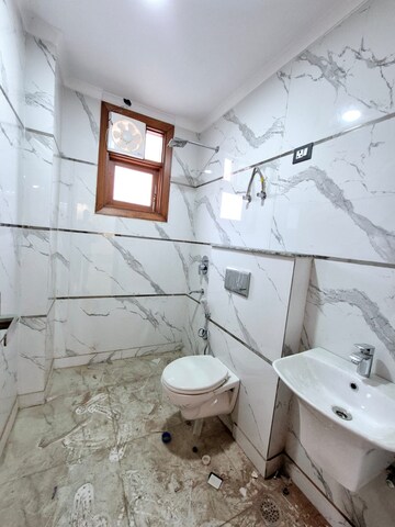 Bathroom in 3 BHK Apartment at Saket – for Rent