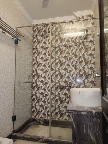 Bathroom in 3 BHK Builder Floor at Greater Kailash I – for Rent