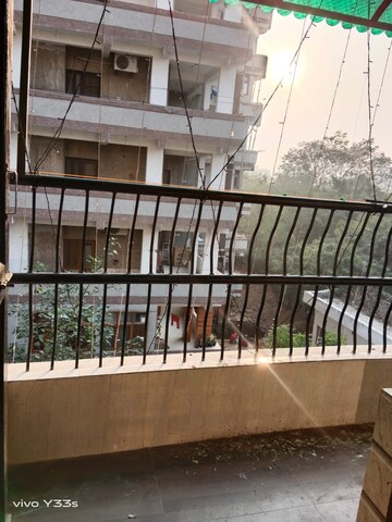 Balcony in 4 BHK Apartment at Sector 4, Dwarka – for Rent