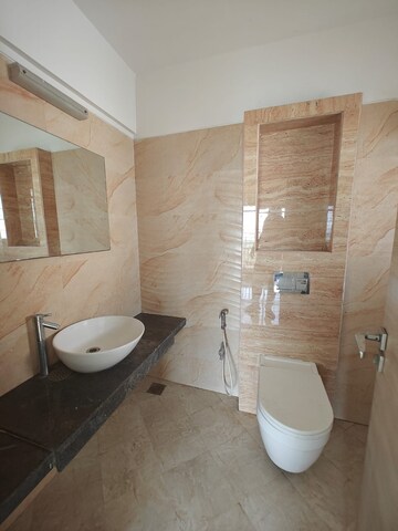 Bathroom in 3 BHK Apartment at Seawoods – for Sale