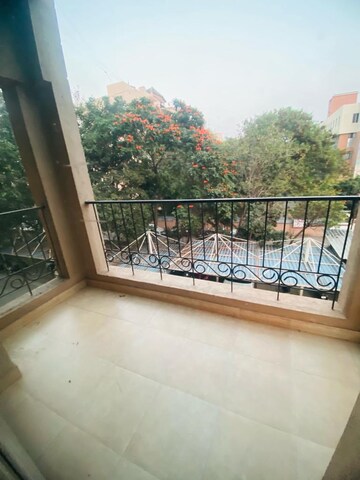 Balcony in 1 BHK Apartment at Bramha Avenue, Kondhwa – for Rent