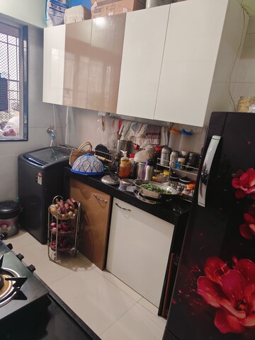 Kitchen in 1 BHK Apartment at Eco Winds, Bhandup West – for Rent