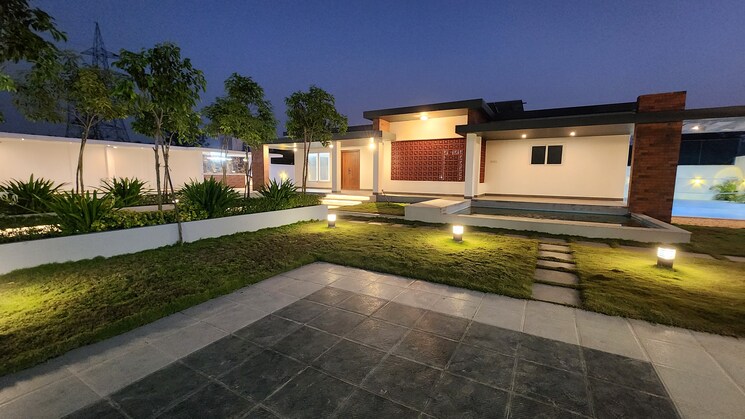 Exterior View, anna nagar 4 Bedroom 1000 Sq.Ft. Villa In Anna Nagar Pondicherry 8332103