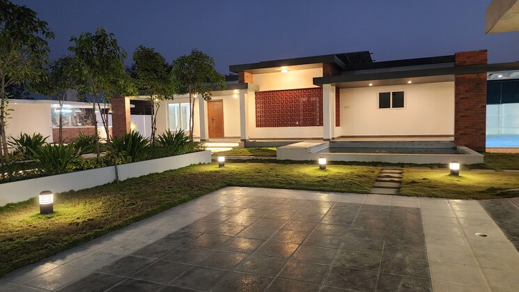 Exterior View, anna nagar 4 Bedroom 1000 Sq.Ft. Villa In Anna Nagar Pondicherry 8332103