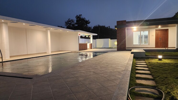 Exterior View, anna nagar 4 Bedroom 1000 Sq.Ft. Villa In Anna Nagar Pondicherry 8332103