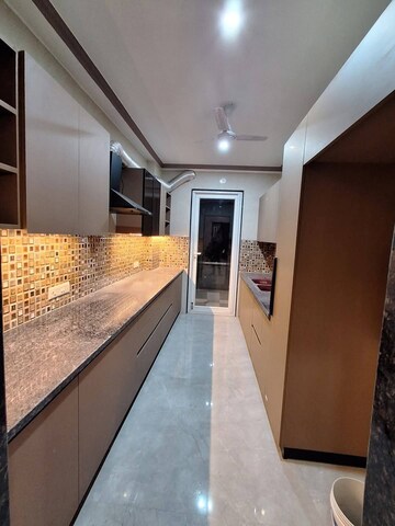 Kitchen in 1 RK Builder Floor at DLF Cyber Park, Sector 20 – for Rent