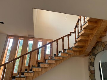 Staircase in 6 BHK Villa at Sahastradhara Road – for Rent