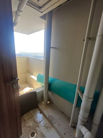 Bathroom in 1 BHK Apartment at Sheth Irene, Malad West – for Rent
