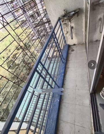 Balcony in 1 BHK Apartment at Bella Vista CBD Belapur, Kharghar – for Rent