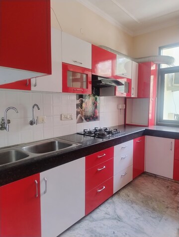 Kitchen in 2 BHK Builder Floor at RWA Residential Society, Sector 40 – for Rent