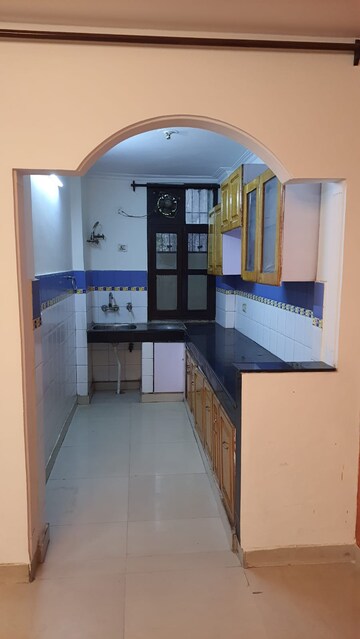 Kitchen in 2 BHK Builder Floor at Shakti Khand – for Rent