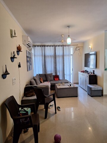 Living Room in 2 BHK Apartment at JKG Palm Resort, Raj Nagar Extension – for Sale