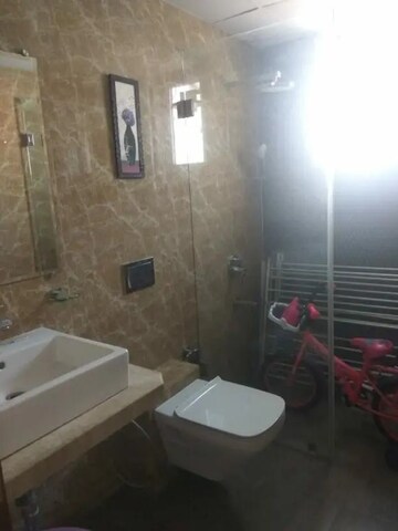 Bathroom in 2 BHK Apartment at Ajmera Zeon, Wadala East – for Rent