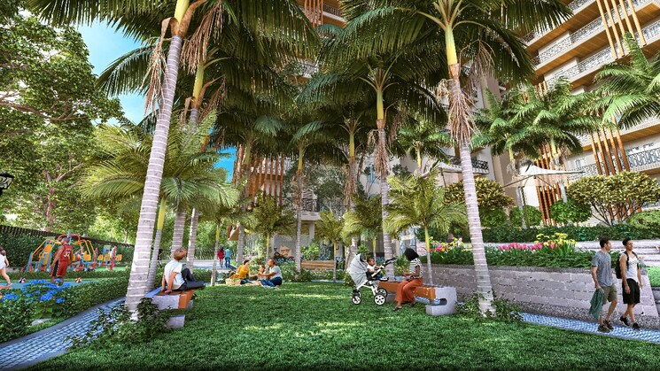 Garden, sg-vista 3 Bedroom 2095 Sq.Ft. Apartment In Raj Nagar Extension Ghaziabad 8333023