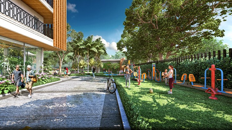 Garden, sg-vista 3 Bedroom 2095 Sq.Ft. Apartment In Raj Nagar Extension Ghaziabad 8333023