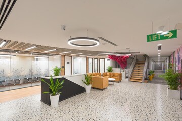 Team Area in  Office Space at Bhutani Etherea, Sector 90 – for Rent