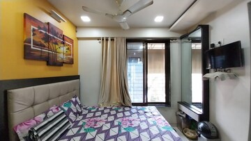 Bedroom in 1 BHK Apartment at Lodha Paradise, Majiwada – for Rent