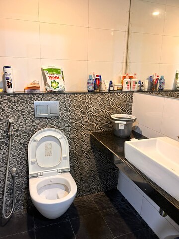 Bathroom in 1 BHK Apartment at Lodha Casa Maxima, Mira Road – for Rent