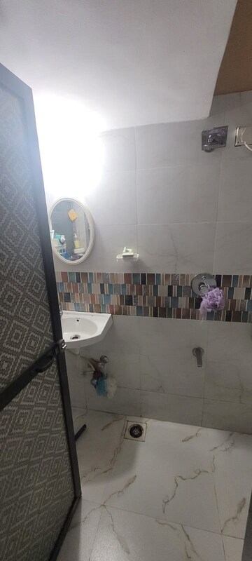 Bathroom in 2 BHK Apartment at Greater Kailash – for Sale