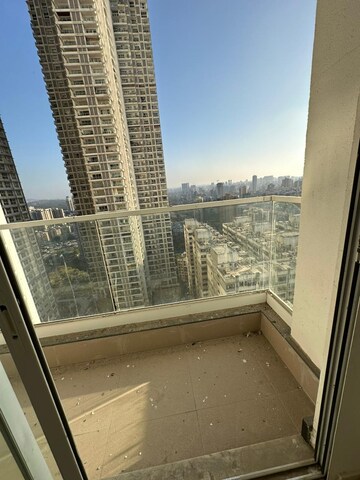 Balcony in 3.5 BHK Apartment at Omkar Alta Monte, Malad East – for Rent