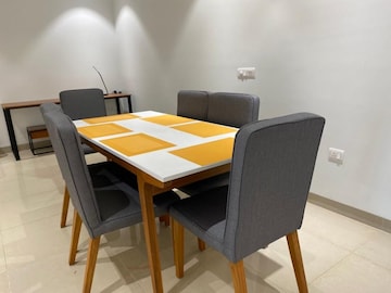 Living Room in 3 BHK Apartment at Emaar Palm Gardens, Sector 83 – for Sale