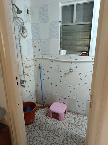 Bathroom in 2 BHK Apartment at Vanshaj CHS, Mundhwa – for Rent