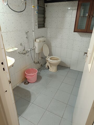 Bathroom in 2 BHK Apartment at Vanshaj CHS, Mundhwa – for Rent