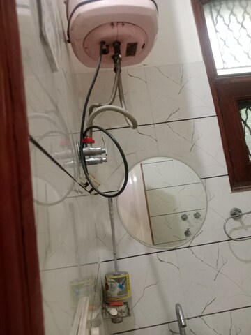 Bathroom in 3 BHK Builder Floor at Huda – for Rent