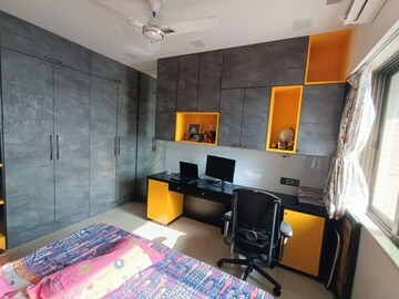 Bedroom in 2.5 BHK Apartment at Bhimjyani Verraton, Thane West – for Rent