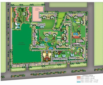 Master Plan in 3 BHK Apartment at Amrapali Silicon City, Sector 76 – for Sale