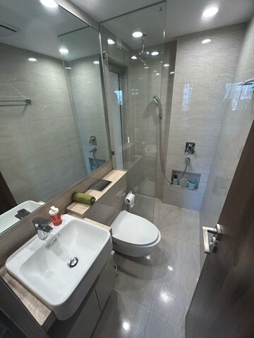 Attached Bathroom in 1 BHK Apartment at Hiranandani Regent Hill, Powai – for Rent
